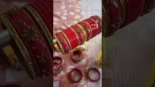 Bridal lac choora set #lacbangles #shorts #bangles #vlog #shipping #order #bridalchooda