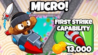 INSANE Microing In Bloons TD Battles 2