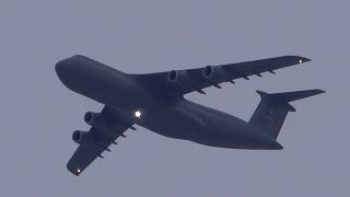 C-5M Super Galaxy heading to Andrews AFB