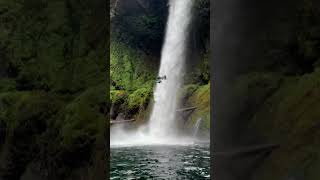 HUGE WATERFALL JUMP😨