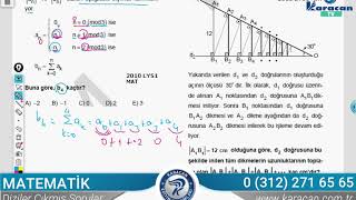 Karacan TV - Matematik / Diziler Çıkmış Sorular