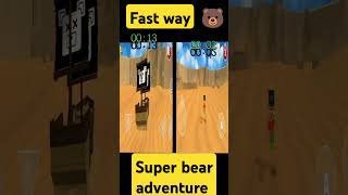 fast way in super bear 🐻 adventure #superbearadventure #animeedit #shorts #youtubeshorts #new #anime