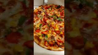 Unboxing #turkish Meat Pizza #shorts #foodie