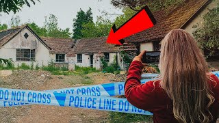 WE EXPLORED AN ABANDONED TRUE CRIME SCENE| ONCE A DREAM HOUSE DESTROYED BY FIRE| NOW A TRAGIC MESS!!