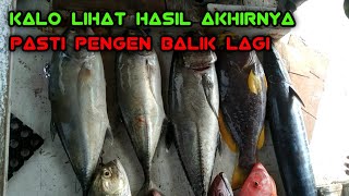 kalo liat hasil mancing di ujung kulon pasti pengen balik lagi.