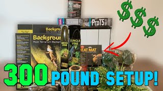 £300 CRESTED GECKO SETUP!