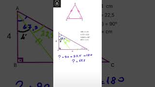 #missingside #righttriangles #maths #geometry #mathstricks #improvemath  #mathlessons #specialangles