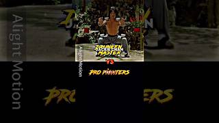 Drunken Master (Jackie Chan) Vs Pro Fighters PT 2 #shorts #battle #jackiechan #brucelee #ipman #1v1