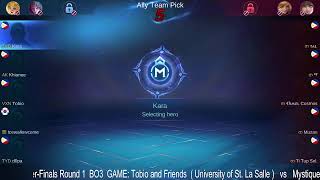 1st Panaad Festival Mobile Legends Bang Bang Online Tournament (Quarter-Finals)