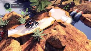 Trials Fusion™ Gymnastics challenge on Around the Oasis