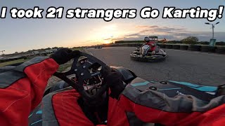 Taking 21 Subscribers Go Karting