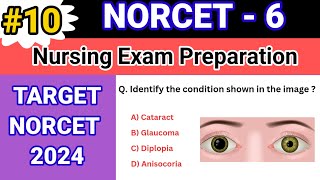 AIIMS/NORCET 2024 | Nursing Officer Exam Preparation | Multiple Choice Question Series-10 |NORCET-6