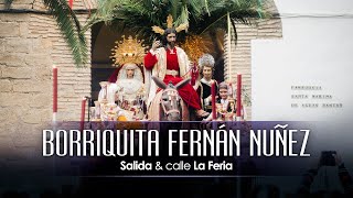 Salida & calle la Feria I Borriquita Fernán Nuñez I Salida extraordinaria 2024