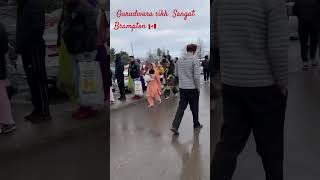 Gurdwara Sikh Sangat Brampton 2k24 #gurudwara #brampton #viral