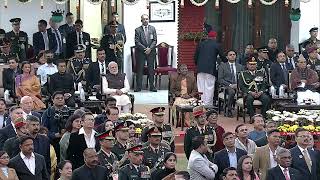 President Murmu, PM Modi and other dignitaries attend Vijay Diwas film presentation