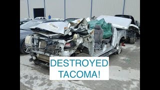 DESTROYED 2008 Toyota Tacoma!