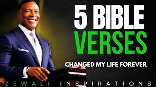 FIVE (5) BIBLE VERSES CHANGED MY LIFE FOREVER Discover the 5 Bible Verses for Life