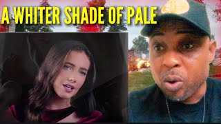 A Whiter Shade Of Pale - Lucy Thomas - (Official Music Video) | Reaction |