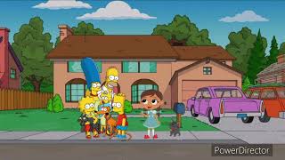 Dorothy Gale & Toto meets The Simpsons Family