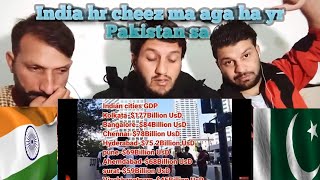 Indian city vs Pakistani City comparison. Pakistani reaction