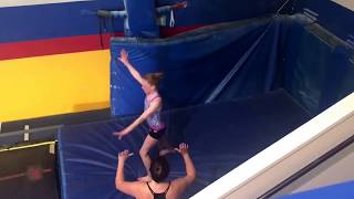 Devyn's Full-In on Tumble Track