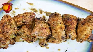 Lemon Pepper Chicken Wings - on Air Fryer | Power air fryer oven | Appetizers - superbowl