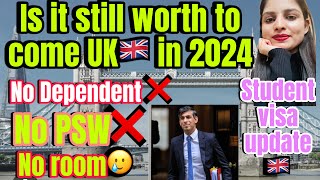 Is it still worth to come uk🇬🇧in 2024 | uk visa latest update🇬🇧2024| uk immigration new rules