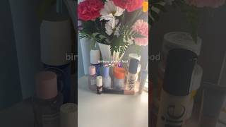 birthday grwm + food!!- qotd- do you like crumbl?- #preppy #grwm #haul #skincare #viral #shorts