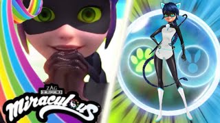 Lady Rabbit Unify Transformation🐈‍⬛🐰💙 Lady Noir Unifies Bunny Miraculous🖤✨ | [FANMADE]