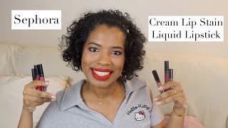 Sephora Cream Lip Stain Liquid Lipstick