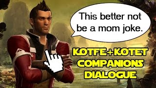 KotFE+KotET: new companions idle dialogue (spoilers!)