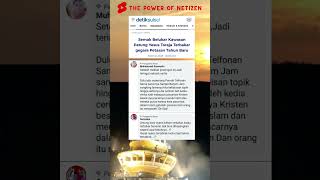 Gegara Petasan Semak Belukar Patung Yesus Hampir Terbakar. Begini Komentar Netizen‼️#shorts