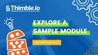 Explore a Sample Module | Thimble.io