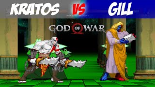 Mugen 2022 Kratos vs Gill God of War Ragnarok