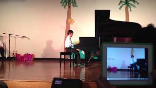 Matthew Chai play piano Canon in D when he was 10 years old