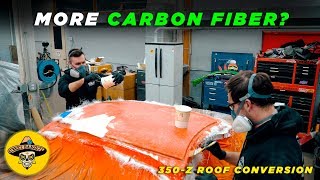 DIY 350z Carbon Fiber Roof | Making The Mold | (EP #15)(4K)