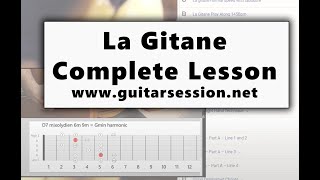 "La Gitane" Gypsy jazz Complete Lesson