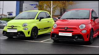 2016 Abarth 595 Competizione Pure Exhaust Sounds // + ABARTH Meet