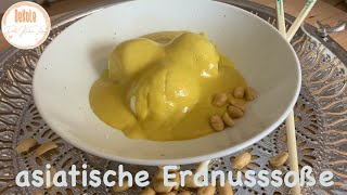 Die leckerste asiatische Erdnussoße, passt zu Fleisch, Ei, Gemüse und und und  - aus dem Thermomix®