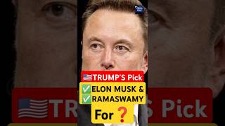 Trump's Bold Move  Musk & Ramaswamy Tackle Government Efficiency