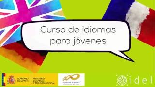 Cursos de idiomas gratuitos para jóvenes menores de 30 años - IDEL