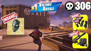 306 Elimination Solo Vs Squads "Zero Build" Gameplay Wins (Fortnite Chapter 5)