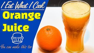 Orange Juice Recipe Using Blender | Orange | Orange Juice |  IEWICOOK