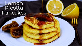 Лимонные блины с рикоттой и инжиром (Barefoot Contessa Lemon Ricotta Pancakes With Figs).