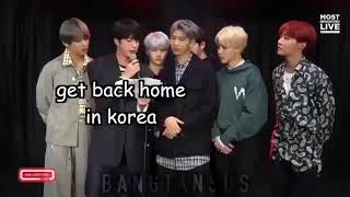 BTS Funny Moment on Interview