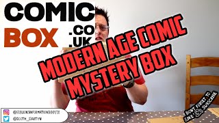 Unboxing May Modern Age comic mystery box from COMIC-BOX.CO.UK