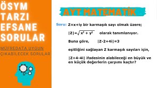 KARMAŞIK SAYILARDAN NE KADAR ZOR SORU GELEBİLİRKİ? 🤔 KARMAŞIK SAYILARDAN GEOMETRİYE YOLCULUK..🚢