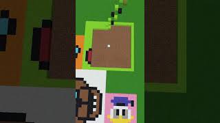 Satisfying Minecraft Pixel Art - Cherry  #minecraft #shorts