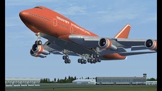 FSX - B747-SP - JT9D turbofans - xview