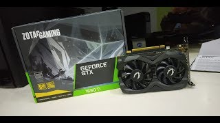 GTX 1660 ti unboxing & drivers instrallation (First  graphics )